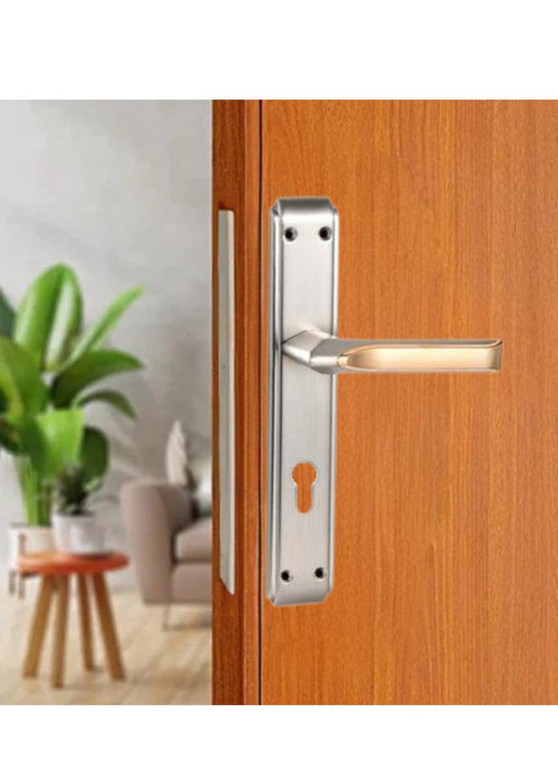 KANA Door Handle Set, Modern and Elegant Door Handle - Durable and Easy to Install - Door handle with classic design for Residential Office Doors Includes Installation Screws. - Image 3
