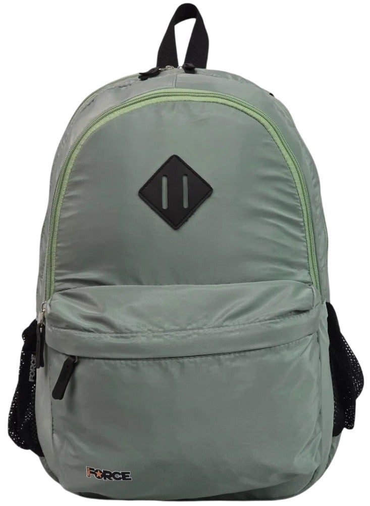 Force 14-inch Laptop Backpack - Advanced Basic (Mint Green) - FDB13 - Water-Resistant Oxford Polyester Daypack for School, Gym & Daily Travel - 44 x 30 x 18 cm - Image 1