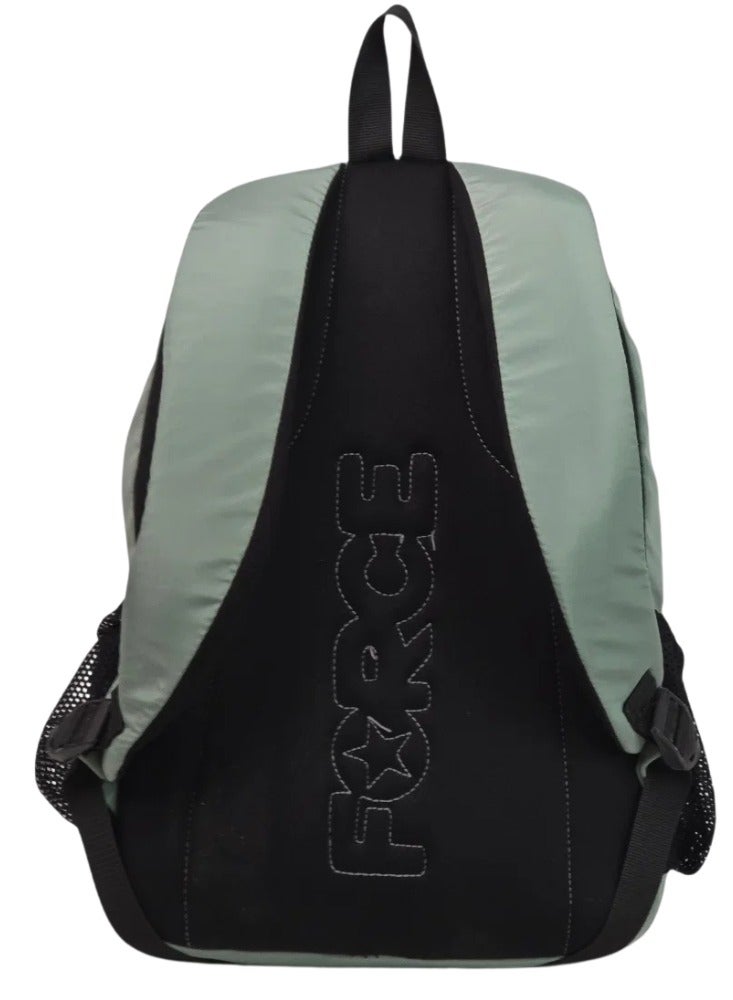 Force 14-inch Laptop Backpack - Advanced Basic (Mint Green) - FDB13 - Water-Resistant Oxford Polyester Daypack for School, Gym & Daily Travel - 44 x 30 x 18 cm - Image 4
