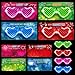 spring flower SpringFlower Valentines Day Cards Valentines Greeting Card with Light Up GlassesClassroom Valentines Exchange Gifts Valentines Party Favors School Classroom Valentines Prizes - Image 2