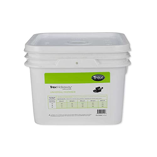 Trex Hideaway Universal Hidden Deck Fastener Clip 500 SQFT Bucket - Image 1