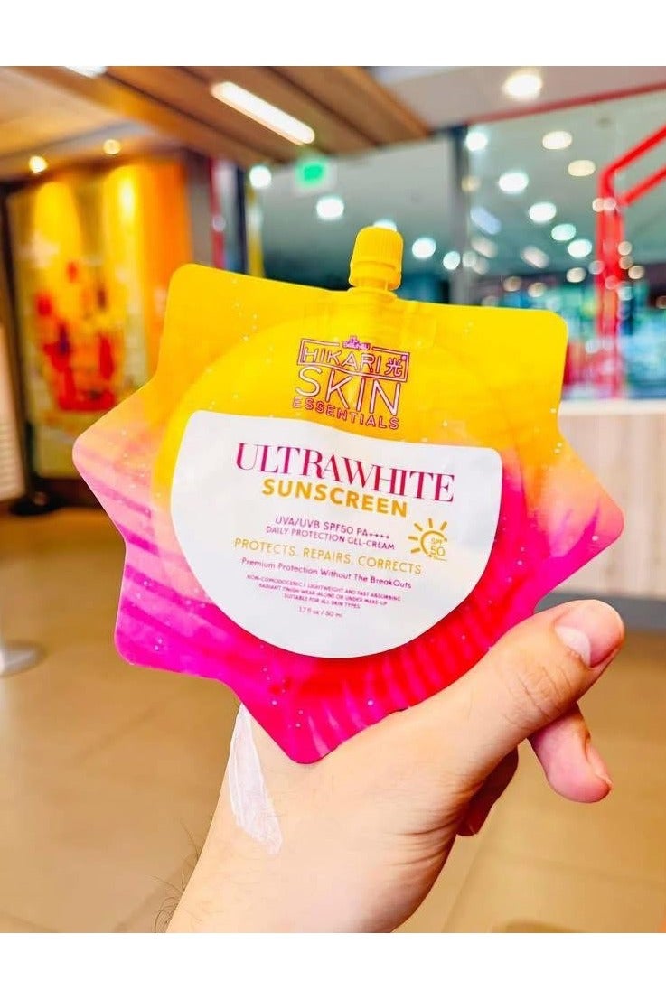 Hikari Ultra White Sunscreen SPF50 PA++++ - 50ml - Image 1