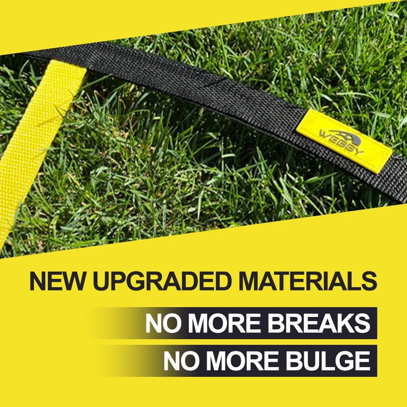 Webby Agility Trainer â€“ Circle Speed and Agility Ladder for High Intensity Footwork Drills and Skills â€“ A Circular Piece of Training Equipment That Changes The Way You Move - Image 2