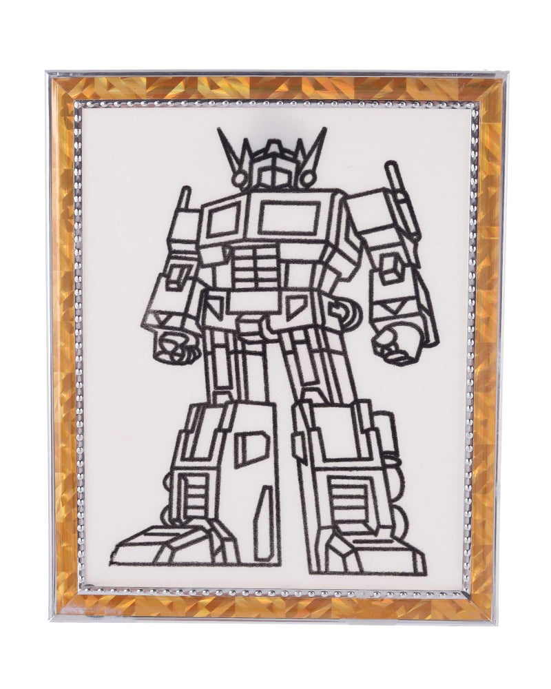 3A Foam Coloring Board With 6 Watercolor And Brush For Kids - Multi Color QYGF332-6-1-3A-2302-Multi Color1