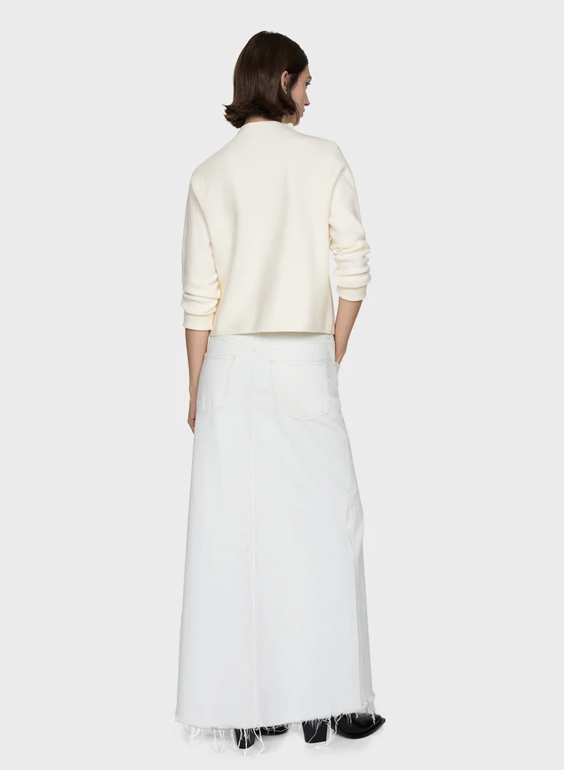 مانجو High Collar Sweater