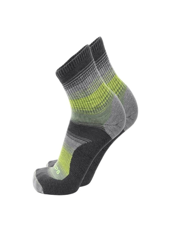 GRIP6 Wool Micro-Crew Socks: Lightweight Wool Socks for Hiking, All Day Comfort - Wicking Crew Socks for Men and Women - Image 1