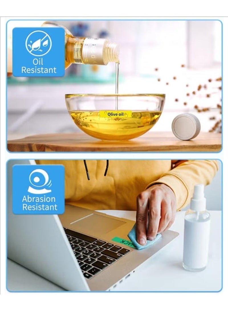 Plastic 4 Pack Compatible with Dymo LetraTag Refills 12mm x 4m Plastic Replacement for Dymo Label Maker Refills for LT100H LT100T QX50 200B Label Makers 91331 91201 91221 Label - Image 5