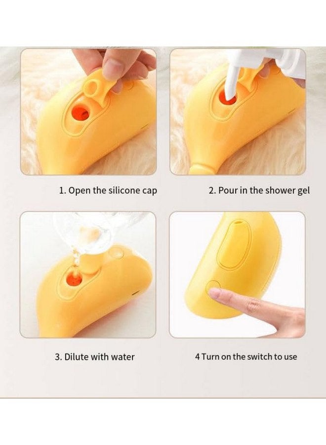 RC Hair Remover Roller Brush for Pet (+2Gifts)(Massage Steam Brush & Laundry Lint Catcher) Washable, Sticky, Reusable, Dog & Cat Hair Remover for Carpet, Furniture and Clothing. Multi-Surface Fur Removal - Image 5