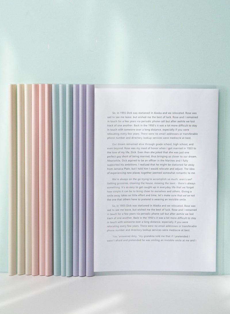 20 Pcs A4 File Folder Clipper