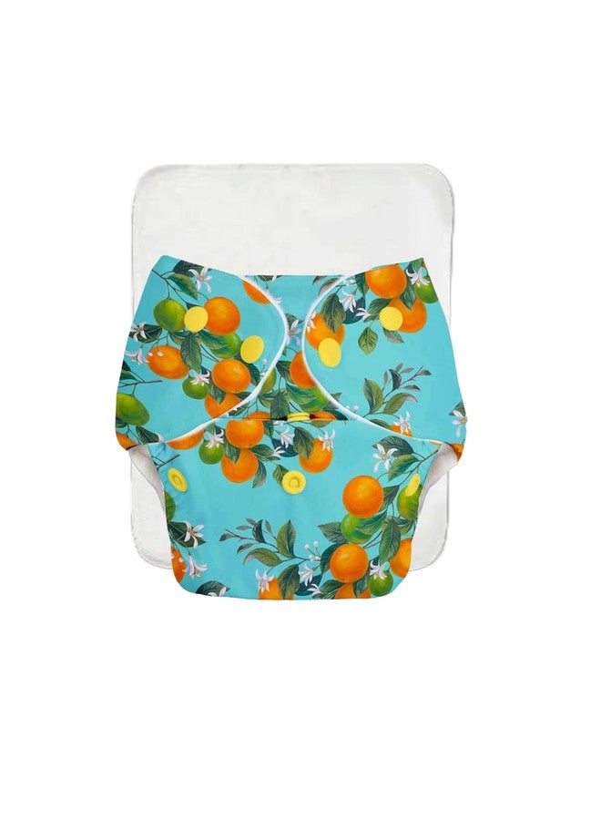 SuperBottoms BASIC Cloth Diaper | Side Leakage Proof Reusable Cloth Diaper with Quick Dry UltraThin pads|Freesize, Rash Free,for Kids3m-3y | Stay Dry & Lasts up to 3Hrs - Image 1