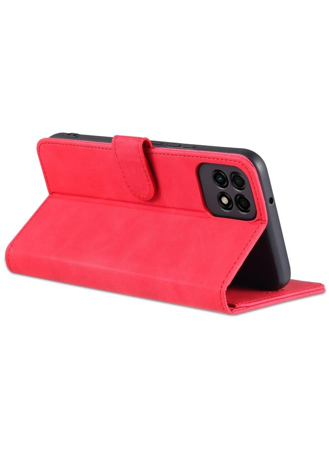S-TOP AZNS Skin Feel Calf Texture Horizontal Flip Leather Case with Card Slots & Holder & Wallet For Huawei Maimang 10 SE - Image 5
