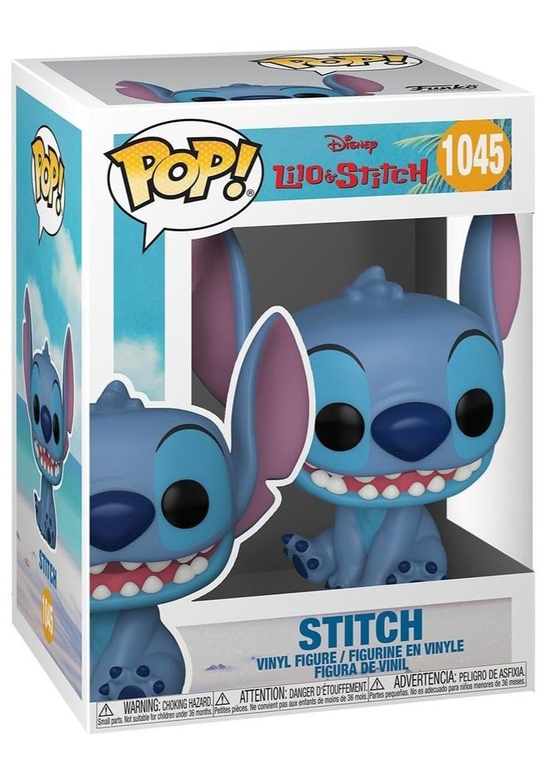 Funko Funko Pop! Disney Lilo & Stitch Smiling Seated Stitch  - Image 1