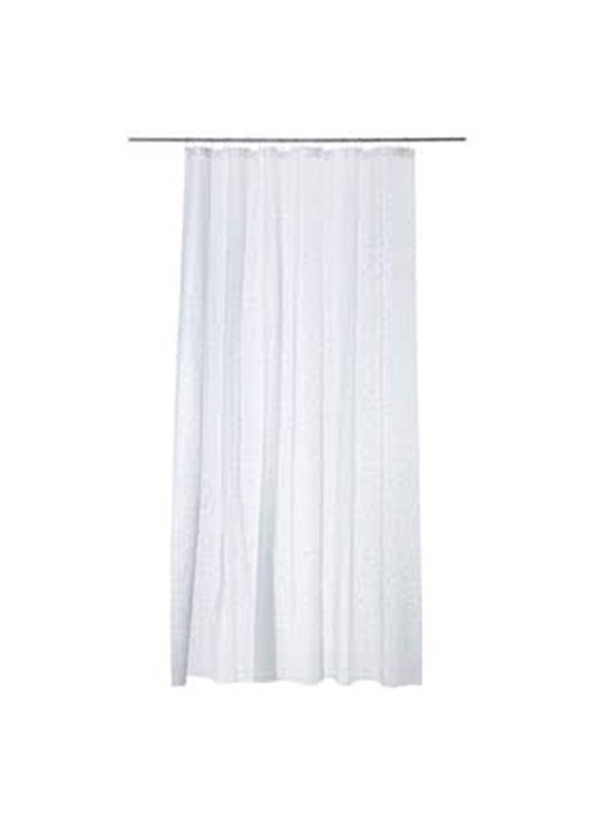 Ikea - Shower Curtain (White  Sc001) - Image 1
