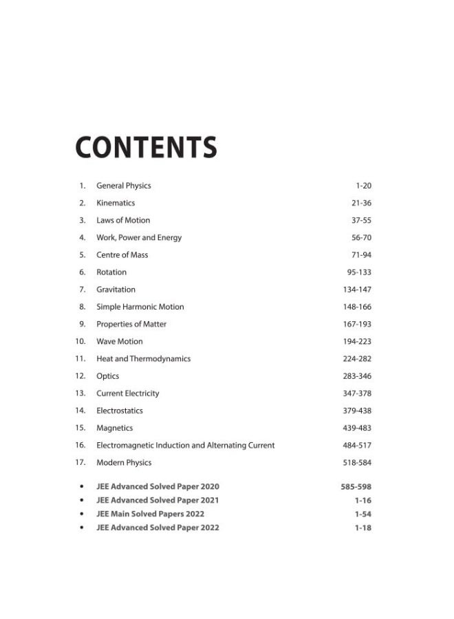 44 Years Chapterwise Topicwise Solved Papers (2022-1979) IIT JEE Physics - Image 4