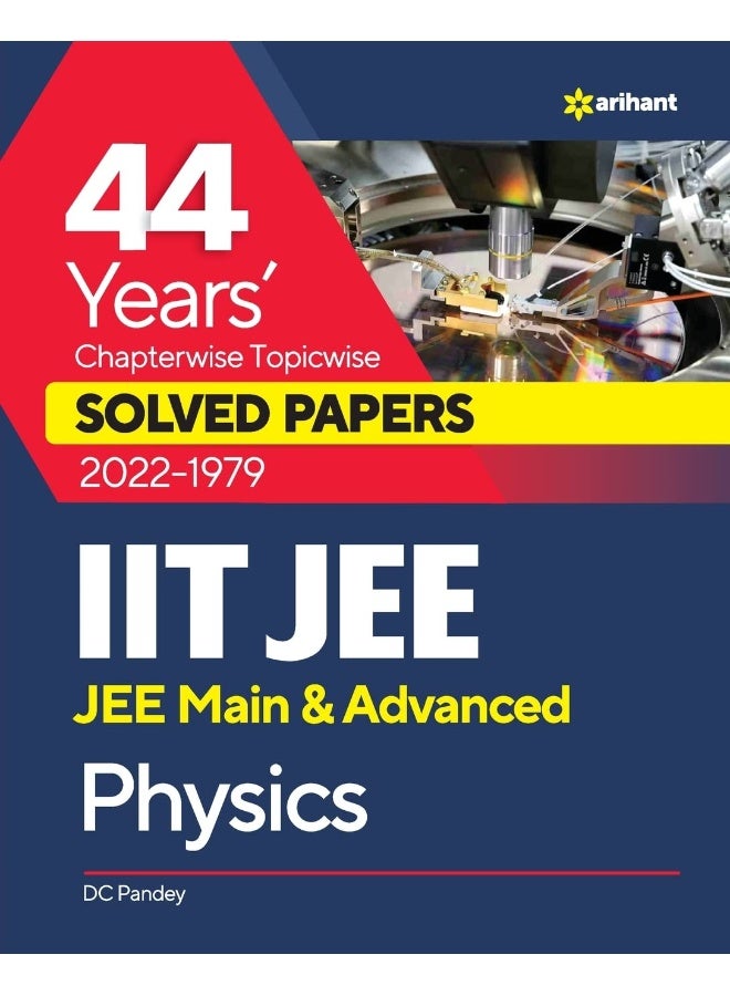 44 Years Chapterwise Topicwise Solved Papers (2022-1979) IIT JEE Physics - Image 1