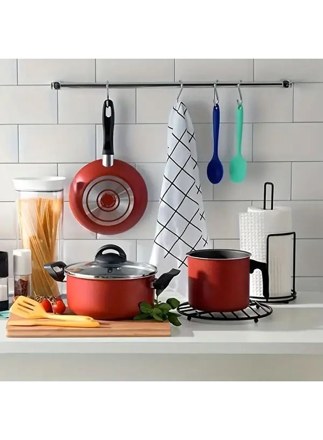 3 54 بوصة 10 قطع خطافات فولاذية غير قابلة للصدأ على شكل S أداة تعليق متعددة الوظائف للمطبخ والحمام ورشة العمل - Image 5