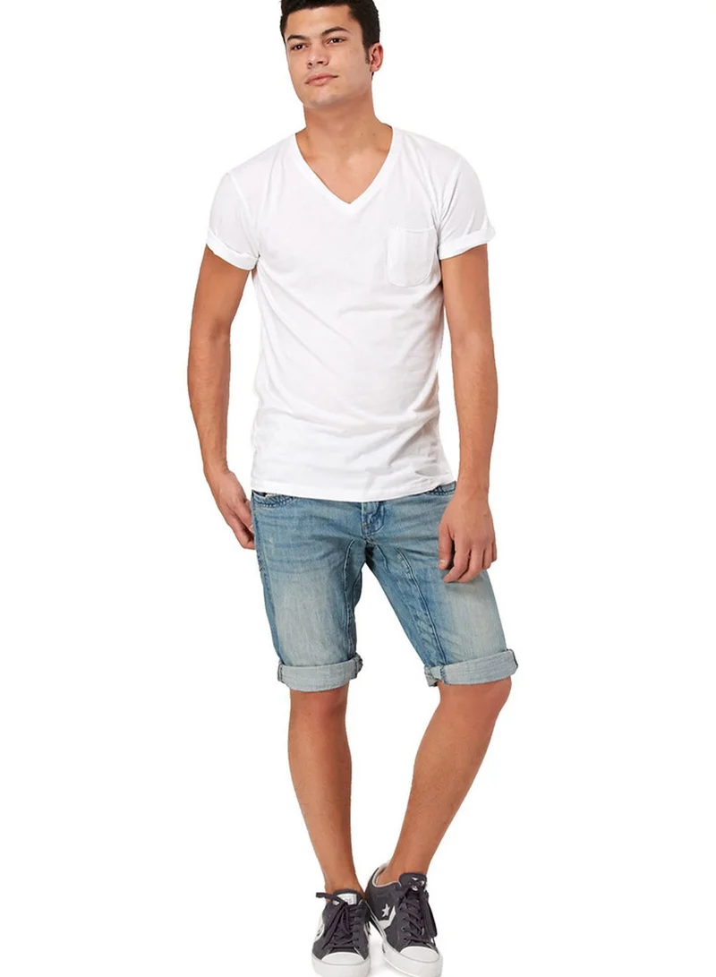 !Solid AKON Basic Pocket T-Shirt