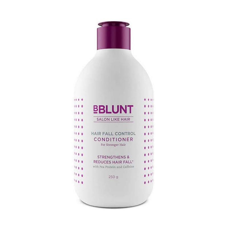 BBLUNT Anti Hair Loss Conditioner with Pea Protein & Caffeine | Controls Hair Fall & Breakage | Strengthens Weak Follicles & Gives Stronger Hair | 8.45 Fl Oz (250ml)