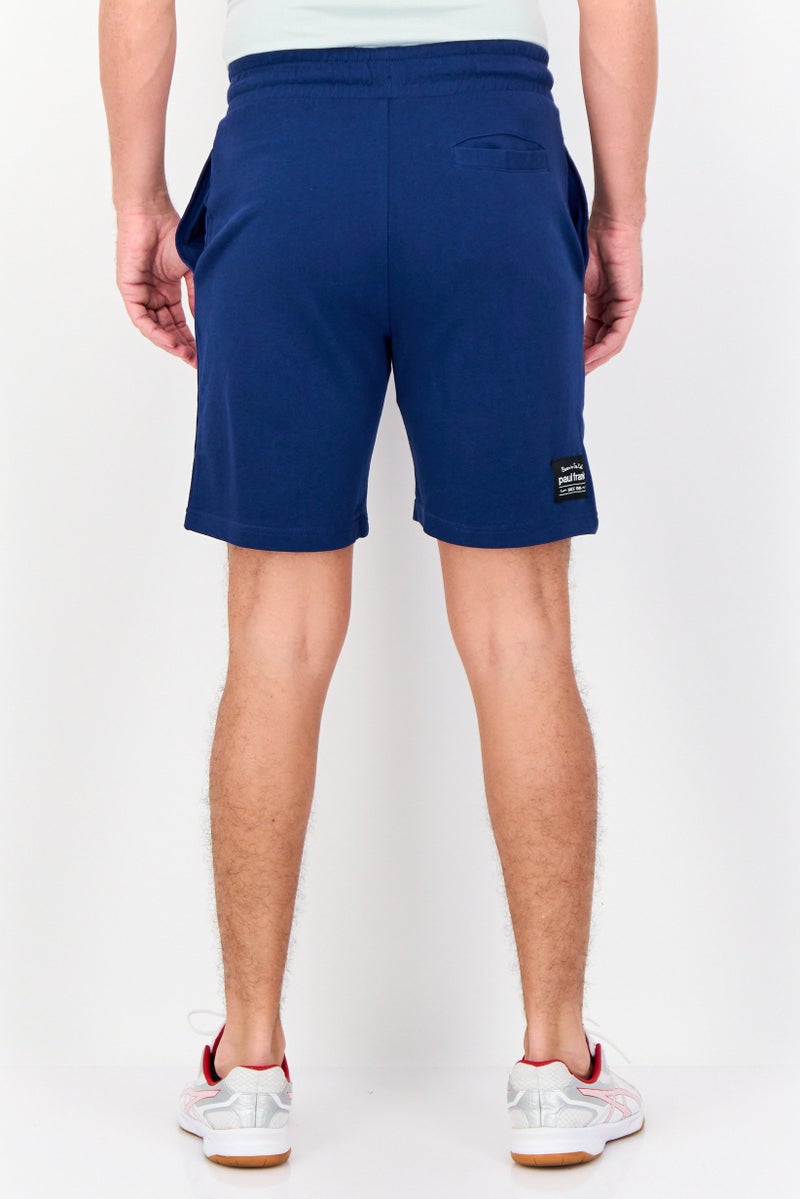 Paul Frank Men Graphic Print Basic Shorts, Navy Blue - Image 2