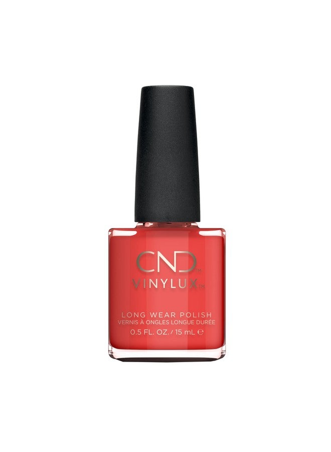 طلاء أظافر فينيلوكس لون مرجاني طويل الأمد، لون مقاوم للتألق والتقطيع، مامبو بيت 244، 0.5 أونصة سائلة