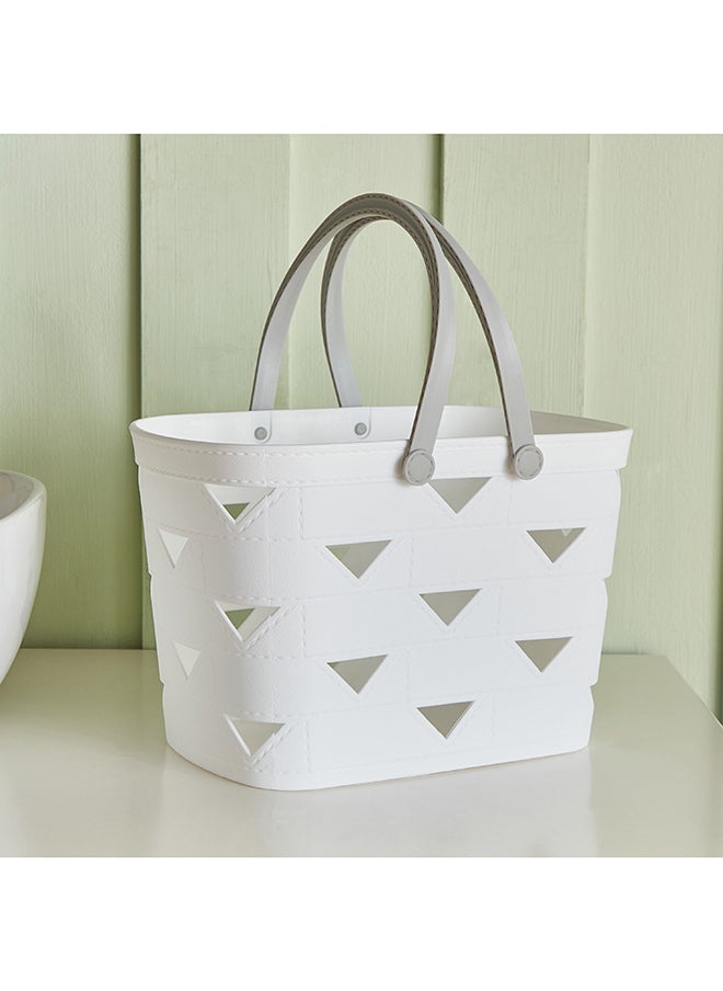 Home Box - Nordic Basket with Handle 26.5 x 18 x 18 cm - Image 1