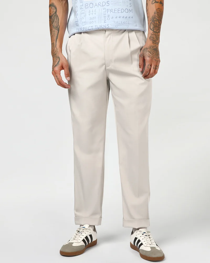 Men's Beige Gurkha Pants
