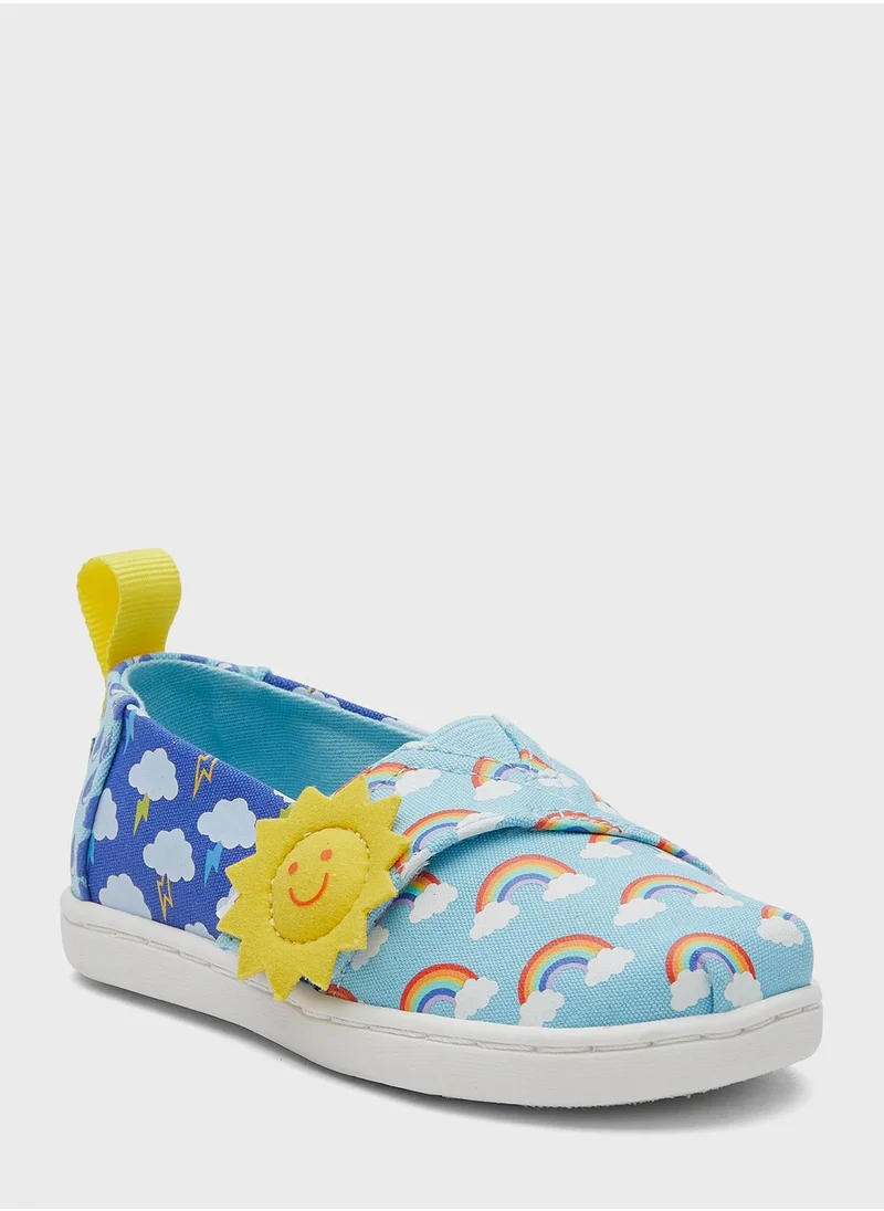 TOMS Kids Alp Velcro Espadrille