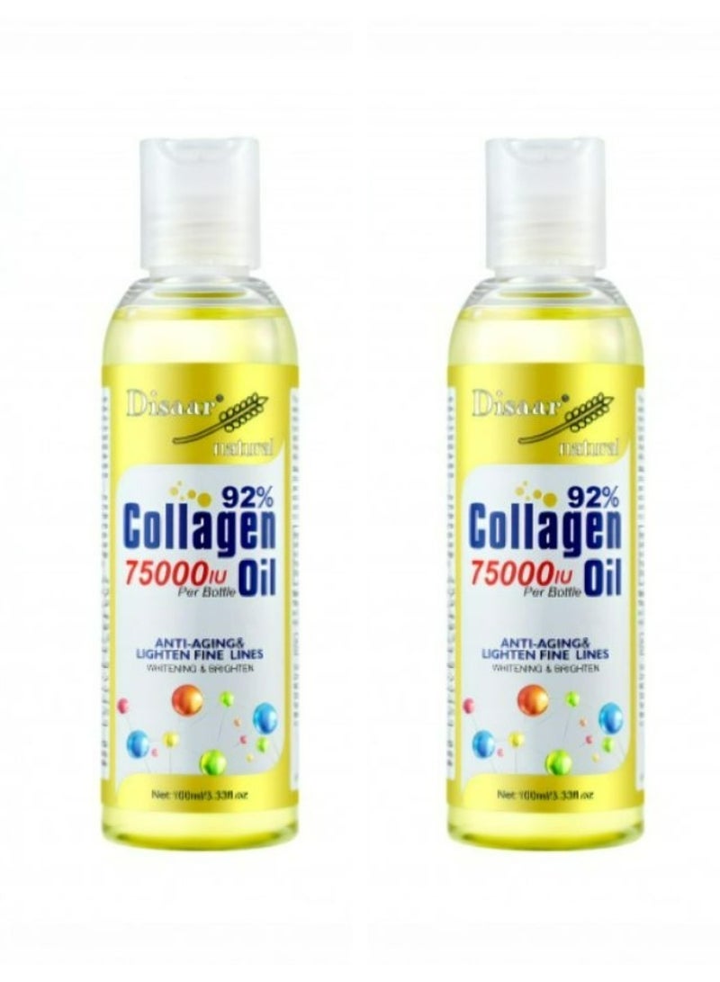 ديسار زيت مع كولاجين طبيعي ، 100 مل قطعتان