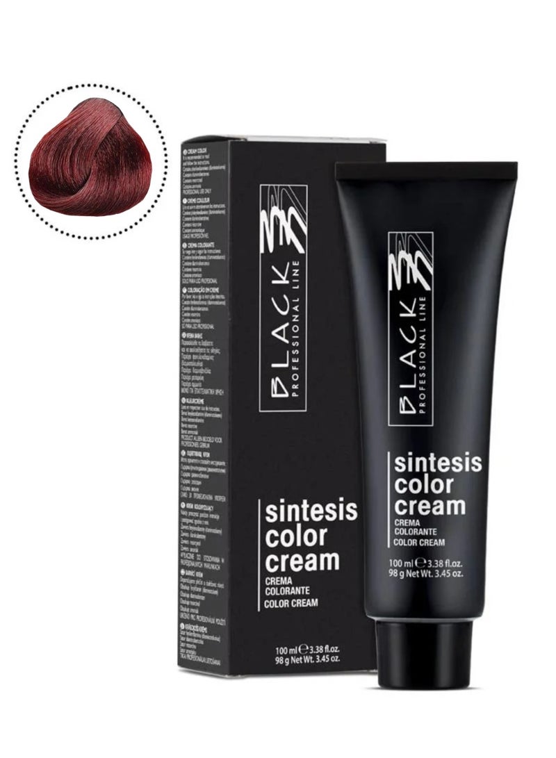 بلاك بروفيشينال لاين بلاك سينتيسيس كريم لصبغ الشعر – لون بني فاتح ماهوغاني 5.5 مع تغطية للشيب - Image 1