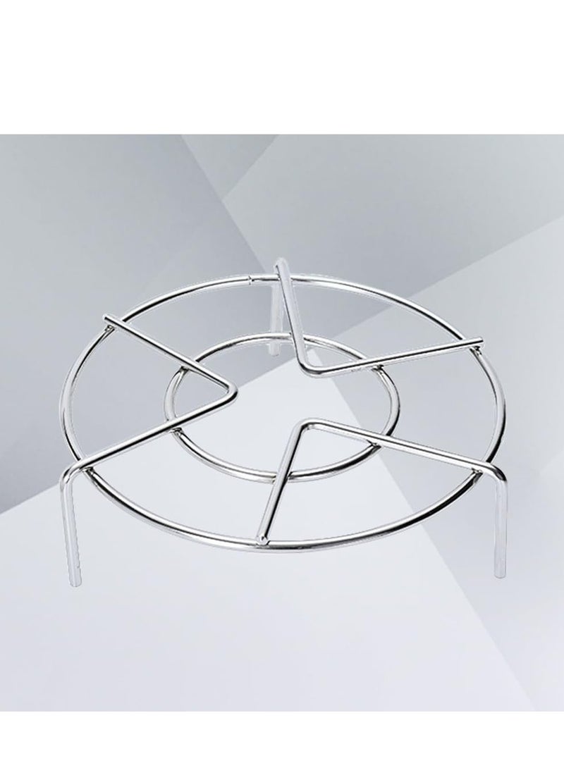 إسكدنيا 304 حامل بخار للبيض بثلاث أرجل من الفولاذ المقاوم للصدأ، حامل بخار للمطبخ من الفولاذ المقاوم للصدأ، حامل أطباق - Image 5