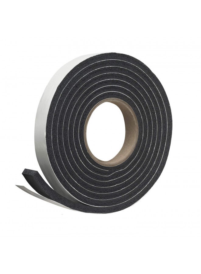 Frost King Frost King R338H Self-Stick Rubber Foam Weatherseal, 3/8"W, 3/16"T, Black|Blacks - Image 2
