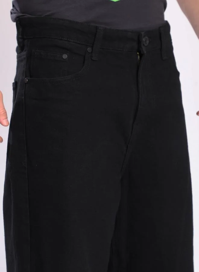 Styli Men Mid-Rise Baggy Fit Cotton Jeans By Bene Kleed