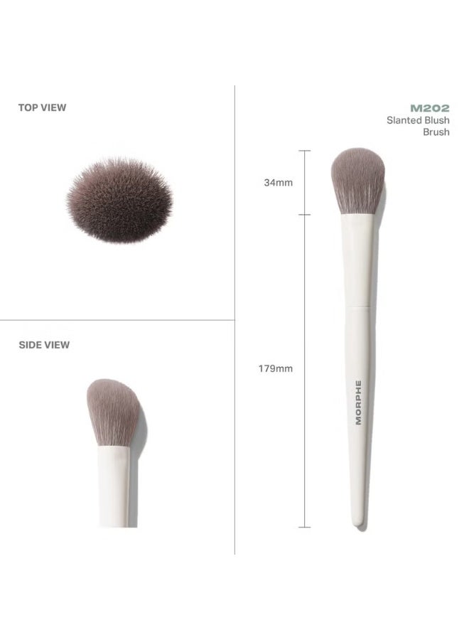 Morphe M202 Slanted Blush Brush - Image 4