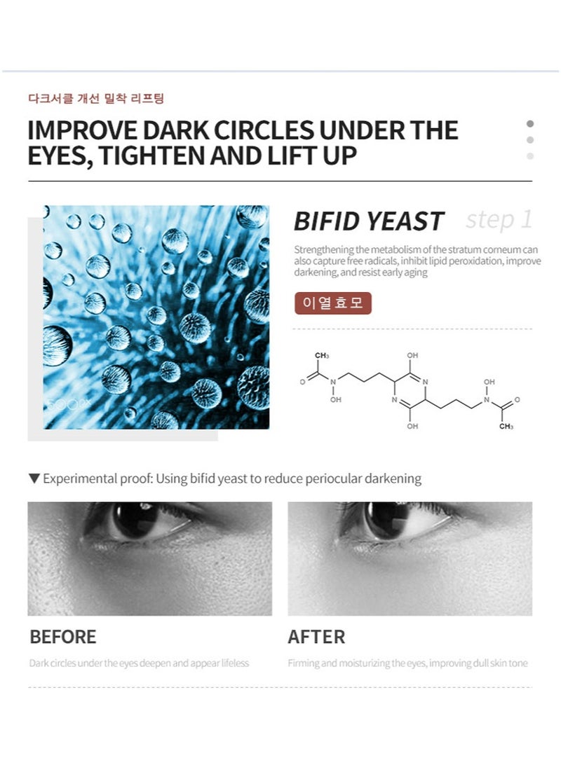 DEleventh Korean Brand Caffeine Repair Eye Cream 20g / Anti-wrinkle, Reduces Puffiness and Dark Circles, Hydrates, Firms Delicate Skin and Smoothes Fine Lines for a Refreshed Look - Image 5