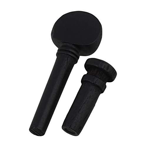 lovermusic Violin Tuning Pegs with End Pin Replacement for 1/4 Violin String Instrument Accessories - Image 3