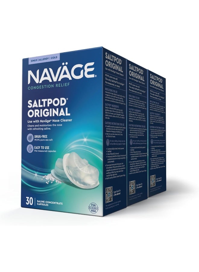 Navage Bundle SaltPod - Pack of 30 (90 SaltPods) - Image 1