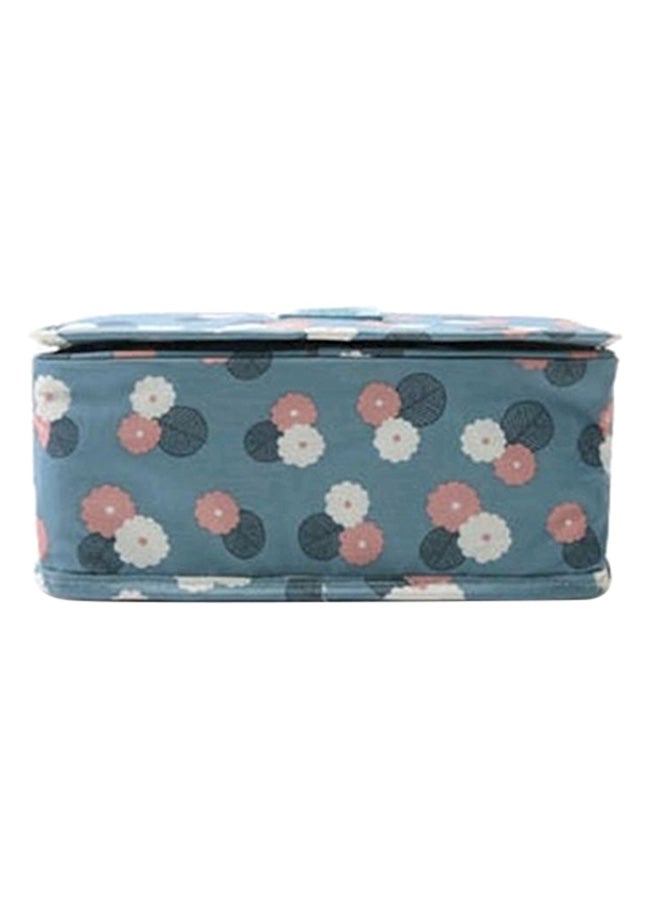 صندوق تنظيم أزرق المحمول بمقاس 24x18x9 سم - Image 3