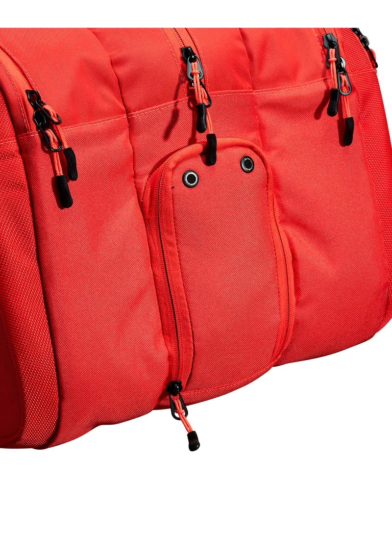 Wilson Super Tour Red Tennis Racket Bag, Adults, Holds up to 15 rackets
