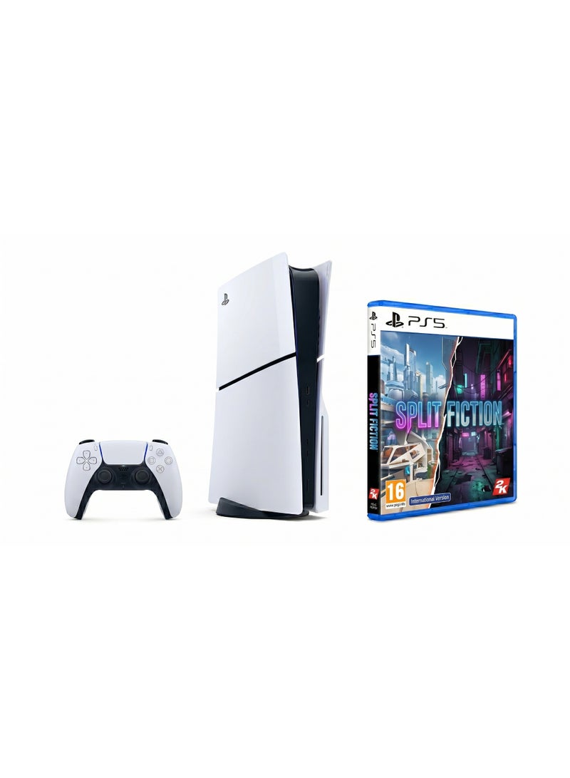 Sony PS5 Slim Disc with Split Fiction (PS5) International Version