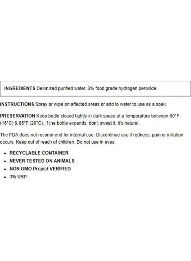 Essential Oxygen Essential Oxygen Plus Hydrogen Peroxide 3% Food Grade, 16 Ounce  - Image 3