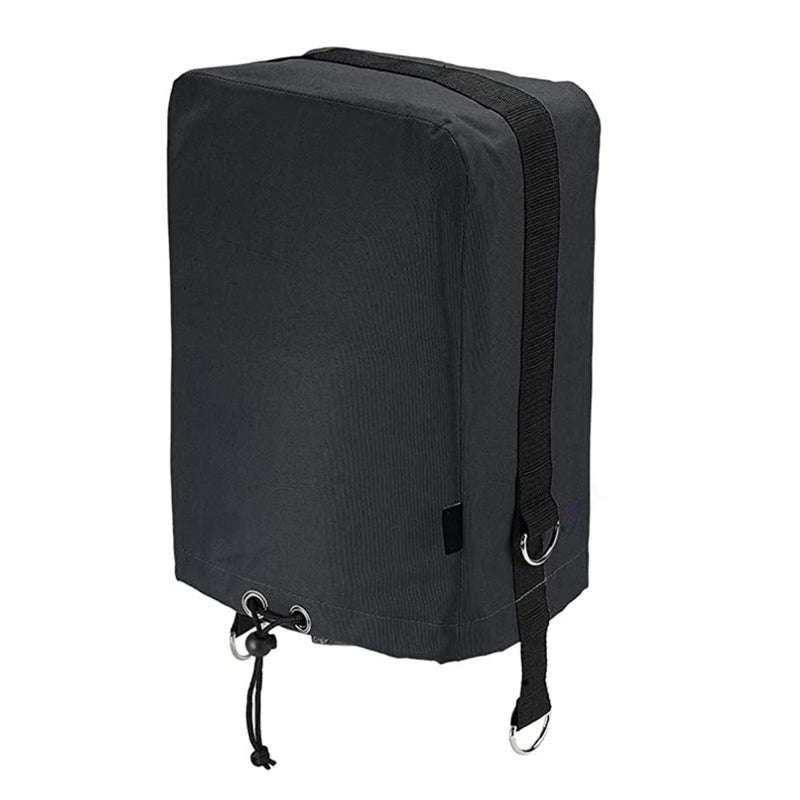 Electric Tongue Jack Cover 14"(H) X 5"(W) X 10"(D) Premium 420D Oxford Fabric Protective Cover - Enhanced Safety & Secure Fit Camping Accessory for RV Truck Outdoor Use - Image 1