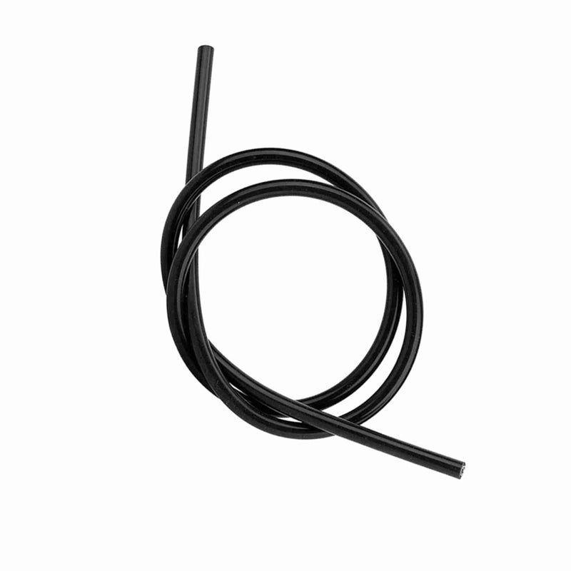 8mm Silicone Spark Ignition Cable Wire Car Auto Accessory Replacements Part (Black) - Image 1