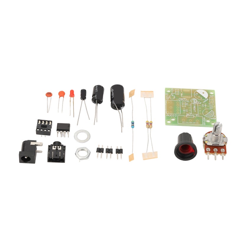 LM386 Audio Amplifier Kit Super Mini Smart Electronic DIY Module Board FR4‑A PCB 3‑12V - Image 1