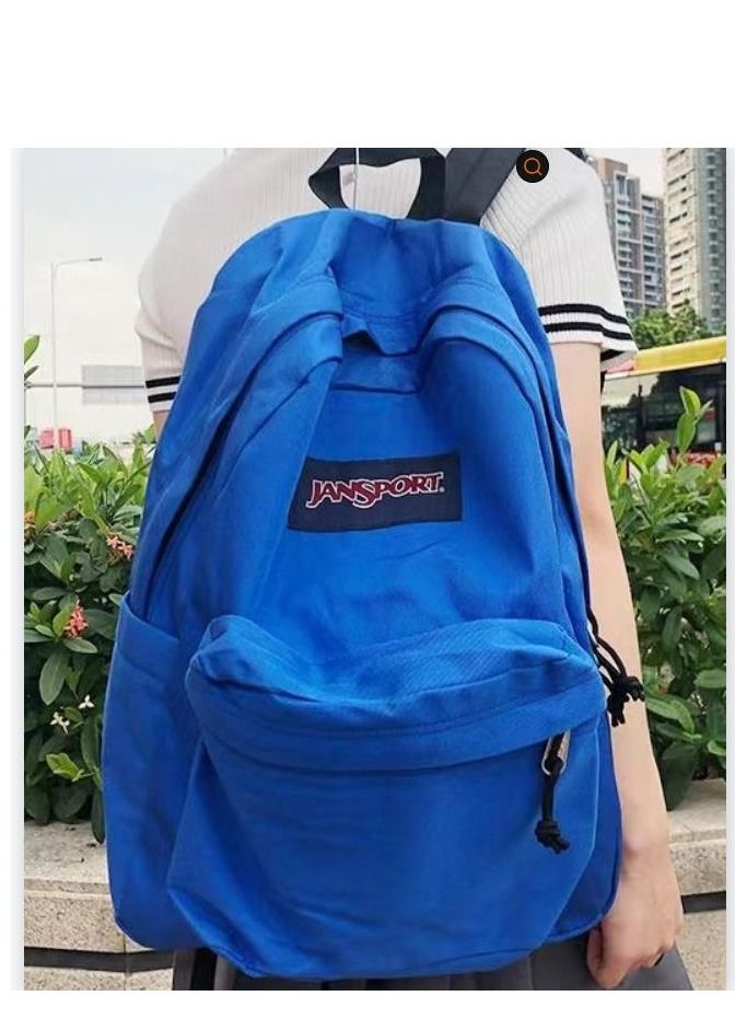 JANSPORT Superbreak Solid Backpack Blue - Image 1