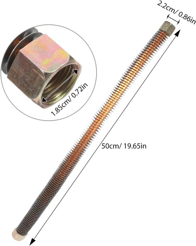 Garneck Air Compressor Aluminum Intake Tube with Steel Wire Hose Flexible Cooling Pipe Replacement Parts for Pneumatic Tools and Air Compressor Accessories - Image 1