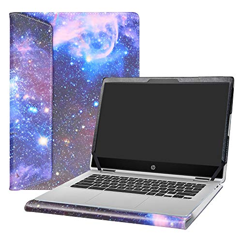 Alapmk Protective Case for MacBook Air 13 (A1369 & A1466,2010-2017 Release),Case for HP Chromebook x360 14 14-daXXXX/14b-caXXXX/Chromebook Enterprise x360 14E 14 G1 14 Inch Laptop,Galaxy - Image 1