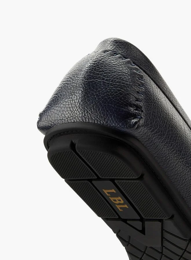LBL By Shoexpress NAVY Men Textured Loafers for Men | Best Price UAE