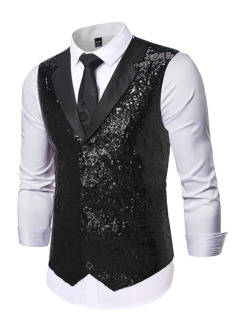 Shougu New Fashionable Casual Men's Suit Vest  - Image 1