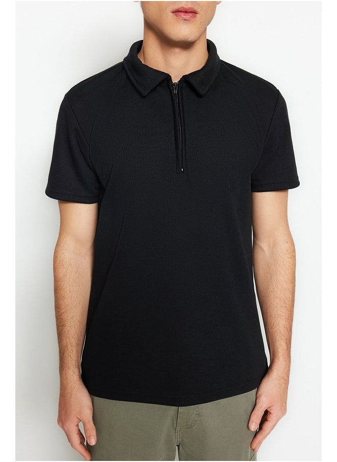 trendyol Man Polo T-Shirts Black  - Image 1