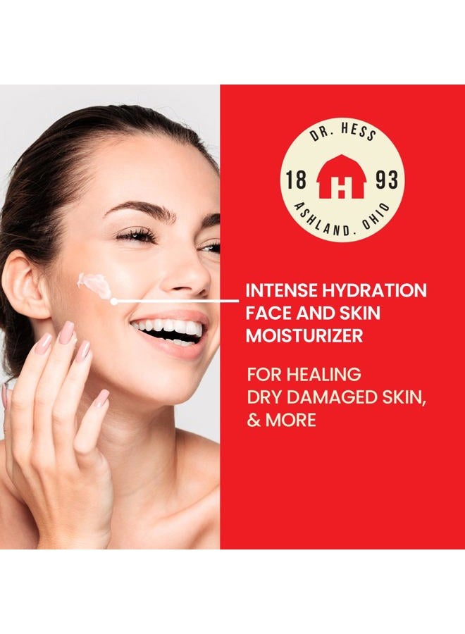 Dr Hess Dr Face Moisturizer for Dry & Sensitive Skin, Nourishing Lanolin, Vitamin E & Olive Oil Formula, Healing Hydrating Facial & Body Lotion, Paraben & Sulfate Free, Daily Skin Care Cream, 4 oz - Image 5